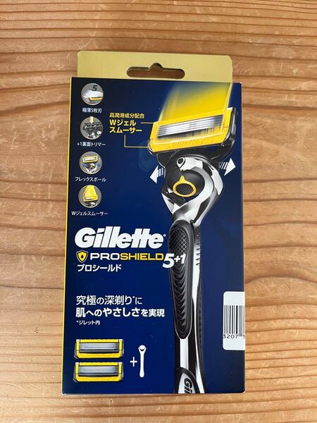 ジレット 髭剃り 替え刃 Gillette PRO SHIELD 5+1 プロシールド
