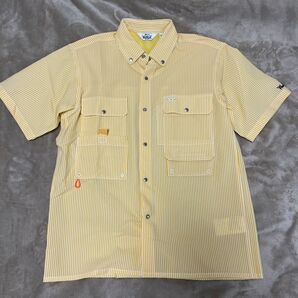 Woolrich ストライプシャツ イエロー xsサイズ 新品未使用