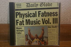 PHYSICAL FATNESS - FAT MUSIC VOL.3 中古CD FAT WRECK NOFX SNUFF TILT HI-STANDARD LAGWAGON NO USE FOR A NAME ME FIRST & THE GIMME