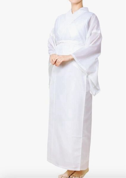 長襦袢 薄手 夏用 洗える襦袢 絽の着物 和装 女性 絽 夏用 単長襦袢 白