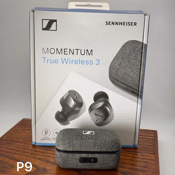 ゼンハイザーSennheiser ワイヤレスイヤホン MOMENTUM True Wireless 3 Graphite