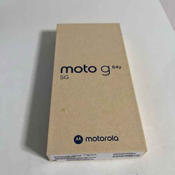 moto g64y 5G 6.5インチ メモリー4GB ストレージ128GB スペースブラック ワイモバイル 残積無し。
