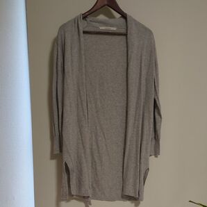 Spick&Span ロングカーディガン グレー