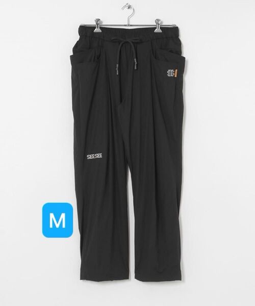 SEE SEE WIDE TAPERED EASY PANTS N (サイズM)