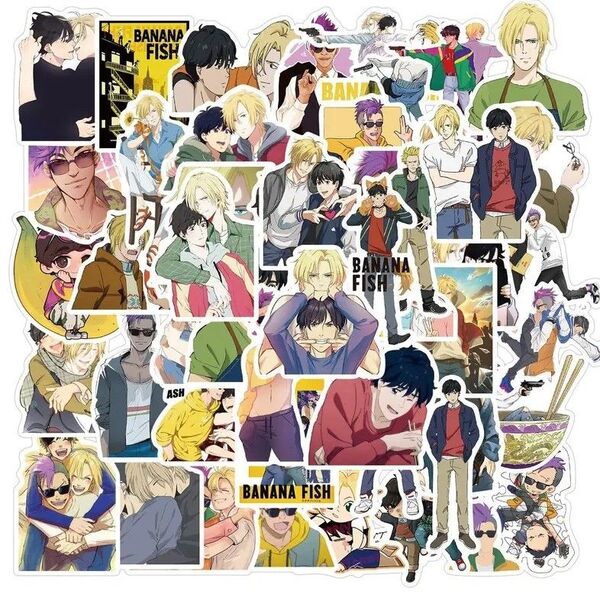 バナナフィッシュ ステッカー 50枚 BANANAFISH