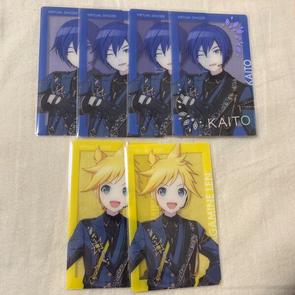 プロセカ あんスタ コラボ エピカ KAITO 箔押し 鏡音レン