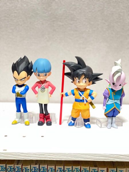 ドラゴンボール フィギュア 一番くじ ダイマ 孫悟空 ベジータ ブルマ 界王神