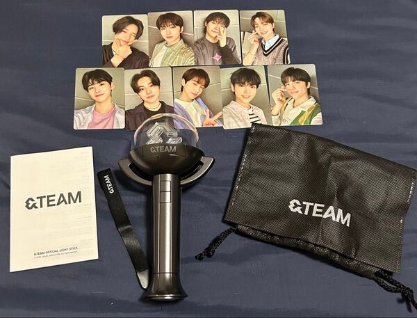 &TEAM andTEAM 公式 ペンライト トレカ付き セット