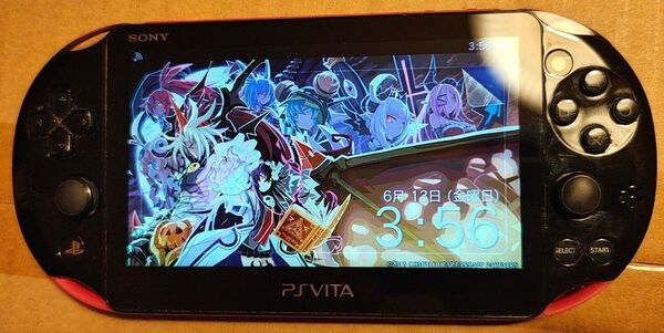 ジャンク PS Vita 2000 Wi-Fiモデル レッド/ブラック