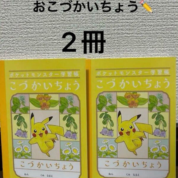 ポケットモンスター 学習帳 ピカチュウ おこづかいちょう