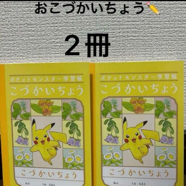 ポケットモンスター 学習帳 ピカチュウ おこづかいちょう