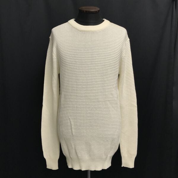 アーバンリサーチ/sense of place★ニットセーター【メンズL/アイボリー/ivory】センスオブプレイス/Tops/Sweater◆BH355