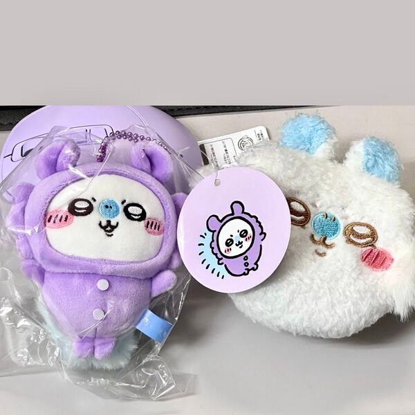 ちいかわ パジャマパーティーなぷちミニマスコット モモンガ ミニポーチ セット ぬいぐるみ マスコット