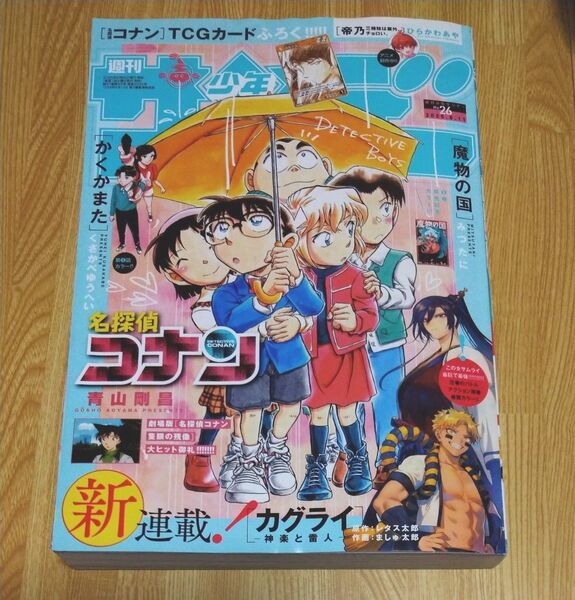週刊少年サンデー 2025年 6月11日 26号 名探偵コナン 表紙 ※付録なし