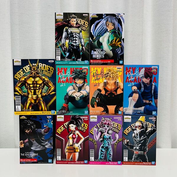 僕のヒーローアカデミア ヒロアカ フィギュア 10体 まとめ売り とるモ 限定 ルミリオン メタリック