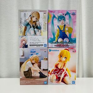 美少女 フィギュア まとめ売り 初音ミク ロリポップ 椎名真昼 ホロライブ 赤井はあと Relax time ぬーどるストッパー