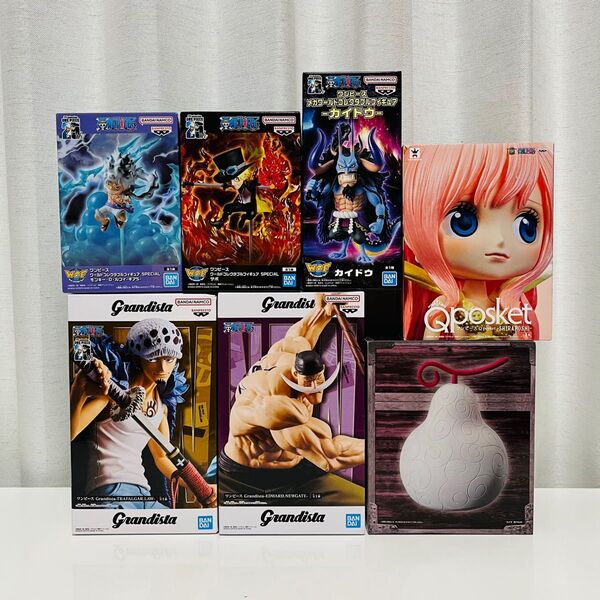 ワンピース フィギュア まとめ売り Grandista ワールドコレクタブルフィギュア 悪魔の実 Qposket メガ