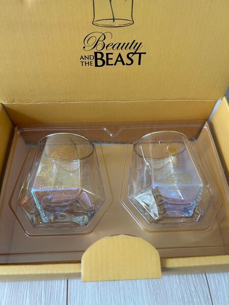美女と野獣 2Pグラスセット Beauty AND THE BEAST ベル