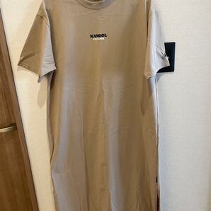 KANGOL ワンピース ベージュ Mサイズ