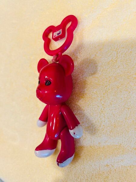 クマのキーホルダー おもちゃ レトロ 長さ13CM