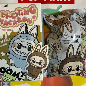 ラブブ LABUBU THE MONSTERS EXCITING MACARON toffee
