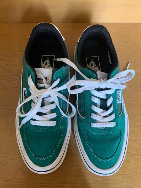 Vans グリーン スニーカー 緑 スエード