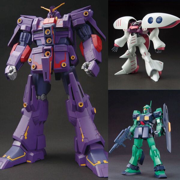 HG 1/144 サイコ・ガンダムMk-II HGUC 1/144 キュベレイ HGUC 1/144 ネモ