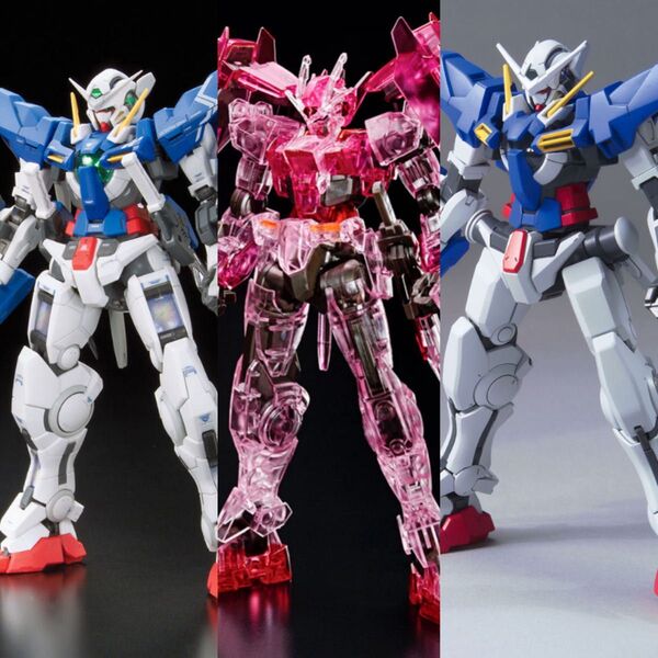 RG 1/144 ガンダムエクシア HG 1/144 ガンダムエクシア リペアII ガンダムベース ガンダムダブルオーダイバー