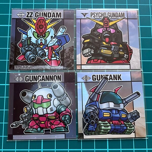 ガンダムスナック ダブルゼータ サイコガンダム ガンキャノン ガンタンク