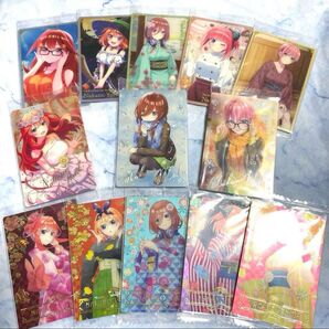 五等分の花嫁 ウエハース sp 一花 二乃 三玖 四葉 五月