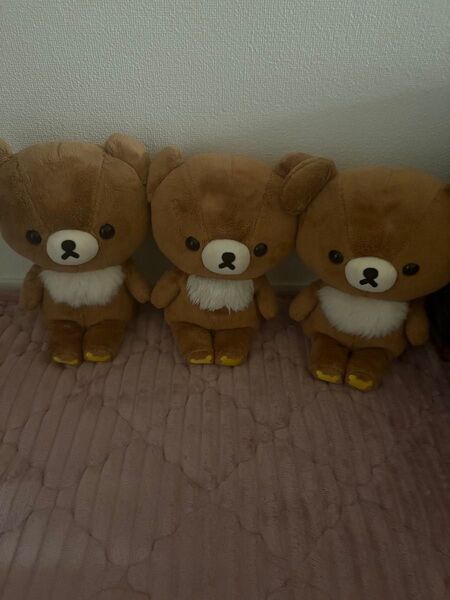 リラックマ コグマぬいぐるみ 3個セット