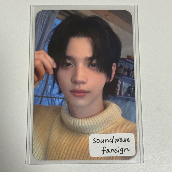 TWS シニュ Last Bell soundwave fansign サイン会 特典 トレカ
