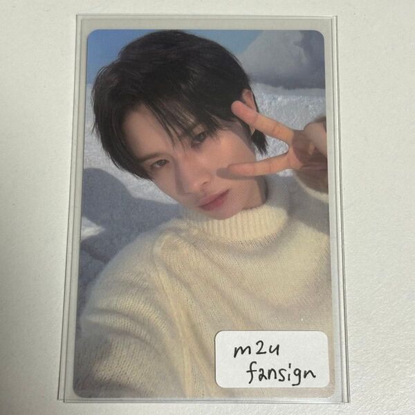 TWS ギョンミン Last Bell m2u fansign サイン会 特典 トレカ
