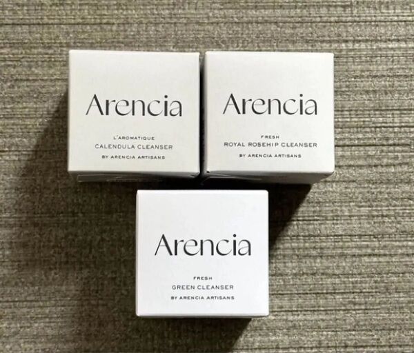 Arencia プレミアムもちソープ「グリーン」 フレッシュもちソープ「カレンデュラ」「ロイヤルローズヒップ」新品 未開封