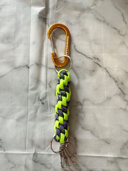 パラコード キーリング キーホルダー アクセサリー ストラップ ハンドメイド メンズ レディース