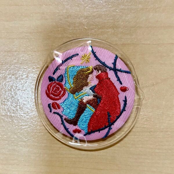 ディズニー 刺繍缶バッジ 眠れる森の美女