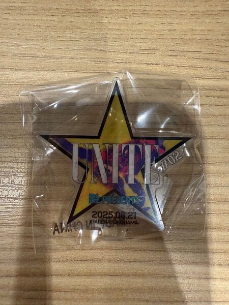 B’z presents UNITE ♯02 ガチャガチャ6月21日限定アクリルスタンド 新品未開封品