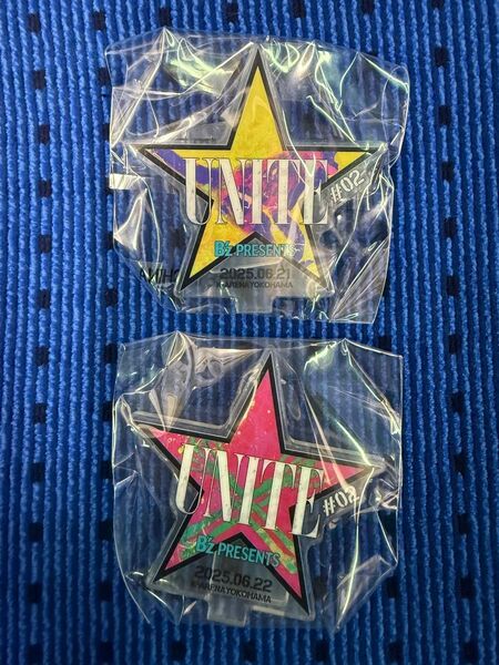 B’z presents UNITE ♯02 ガチャガチャ6月21日&6月22日限定アクリルスタンドセット 新品未開封品