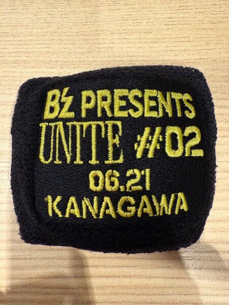 B’z presents UNITE ♯02 ガチャガチャ6月21日限定リストバンド 新品未使用品 イエモン