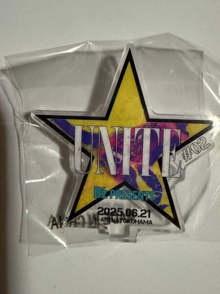 B’z presents UNITE ♯02 ガチャガチャ6月21日限定アクリルスタンド 新品未開封品 イエモン