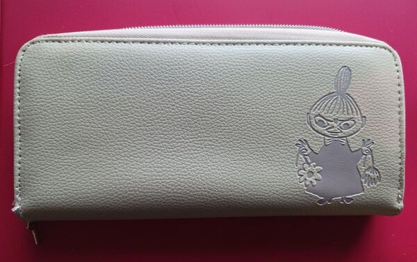 長財布 ムーミン リトルミィ 財布 ベージュ
