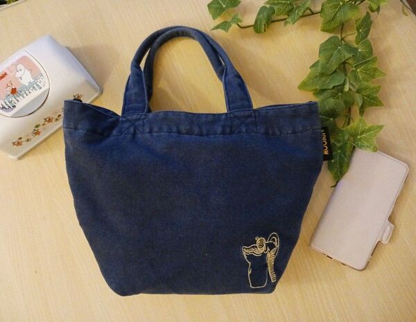 リトルミィ 刺繍◆ムーミン ミニトートバッグ ランチバック◆カバン マザーズバッグ