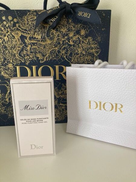 未使用箱入りミスディオールハンドジェルmiss Dior クリスチャンディオール