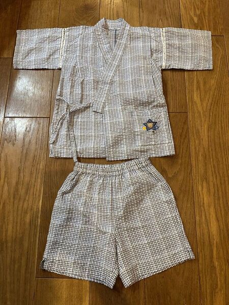 ファミリア 甚平 じんべい 120