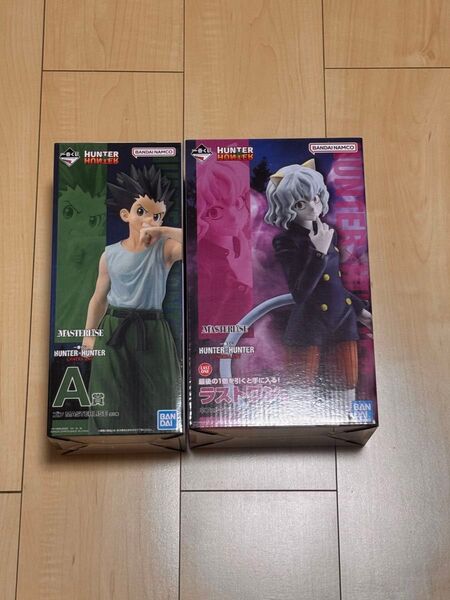 HUNTER×HUNTER 一番くじMASTERLISE ゴン ネフェルピトーフィギュア 2体セット
