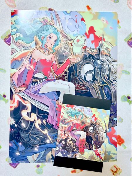 FF6 ティナ ファイナルファンタジー アトレ 秋葉原 ピクセルリマスター クリアファイル ポストカード ロック セリス