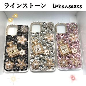 デコ キラキラ ラインストーン iPhoneケース★インスタ映 j