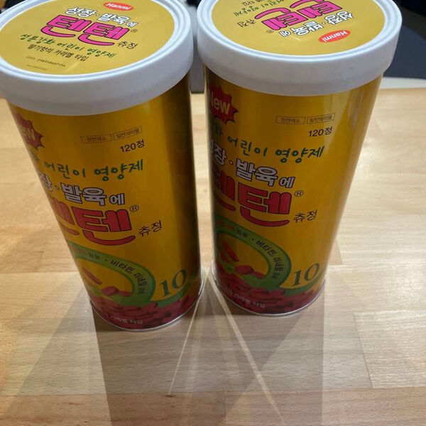 テンテン 韓国 健康食品 240個 缶なし 中身のみ