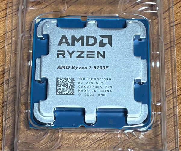 【新品バルク】AMD Ryzen 7 8700F