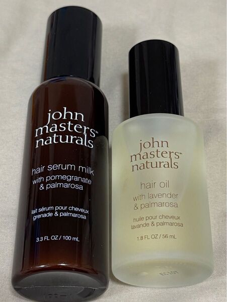 ジョンマスター P&P ヘアセラムミルク L&P ヘアオイル セット